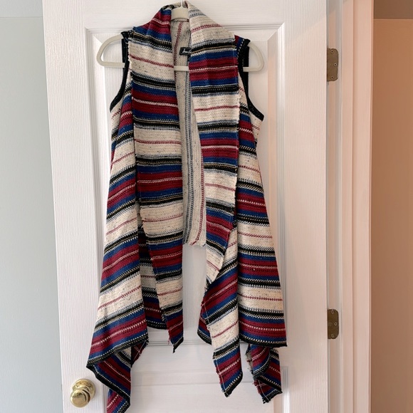 Sam Edelman Elsie blanket sweater vest. Sz XS - Picture 1 of 6